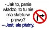 Zakaz skrętu..