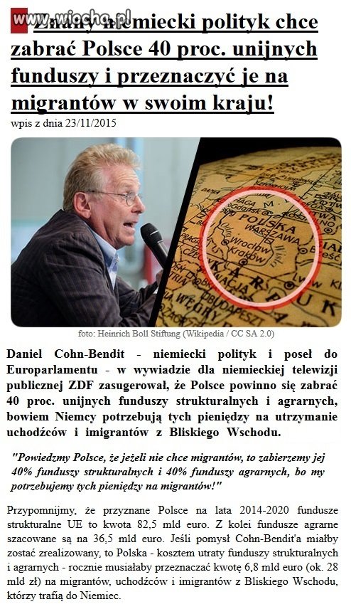 Zabierzmy Polsce - dajmy migrantom  