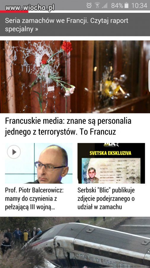 Terrorystą jest Francuz...Omar Ismail Mostefai