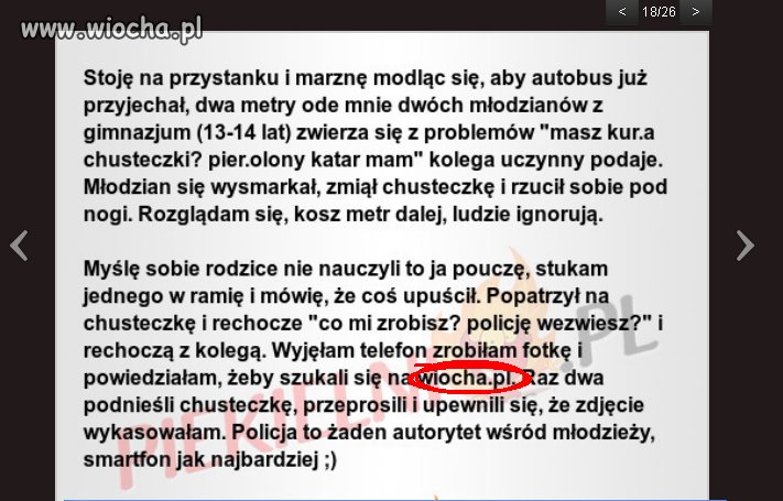 Wiocha.pl na straży prawa 