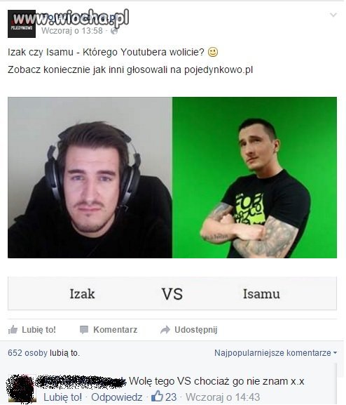 VS komentarz