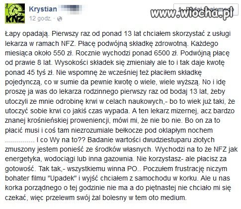Badanie krwi (w celach naukowych)