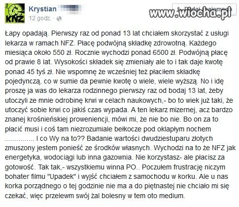Badanie krwi (w celach naukowych)