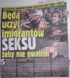Żeby nie gwałcili będą ich "edukować" 