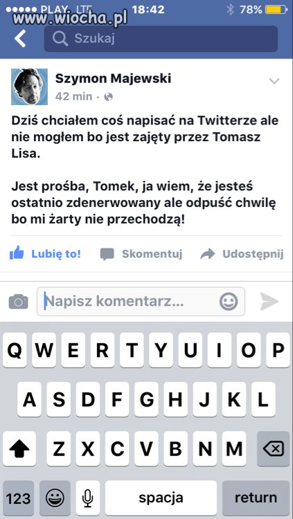 Na poprawę humoru