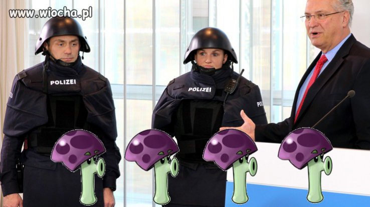 Polizei vs Plants