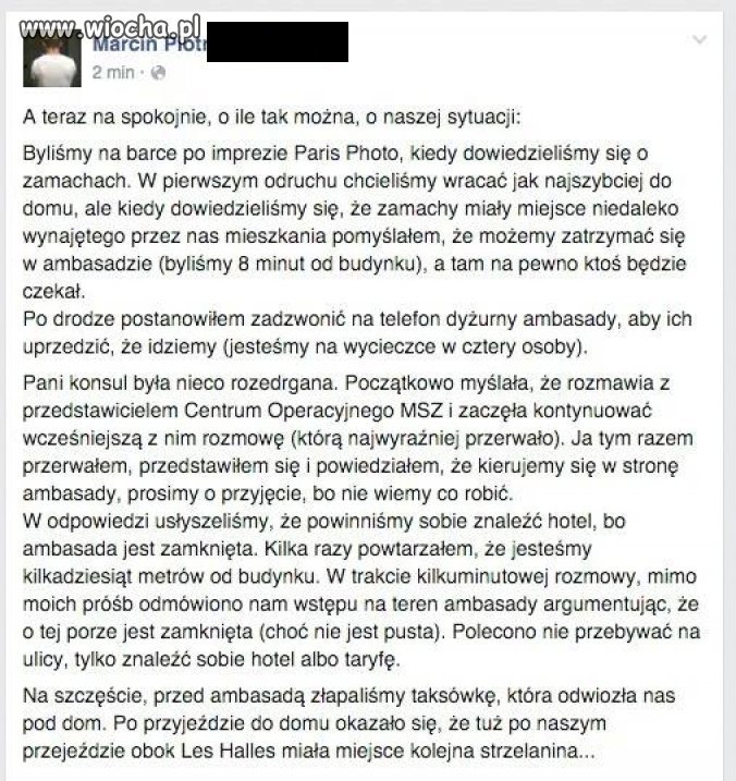 Naiwni myśleli że ambasada jest dla nich.