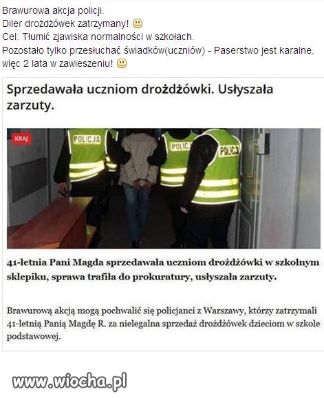 Groźny dealer zatrzymany.