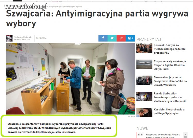 Wolny obywatel dokonał wyboru... 