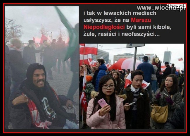 Marsz Niepodległości i obcokrajowcy