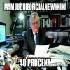 Wynik PiS bliski ideału.