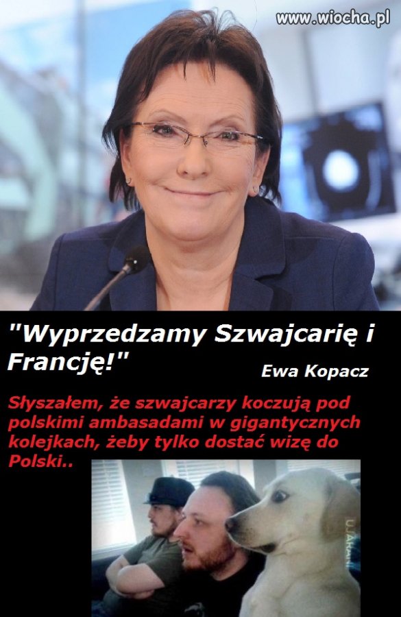 Już niedługo u nas pełno emigrantów ze Szwajcarii 