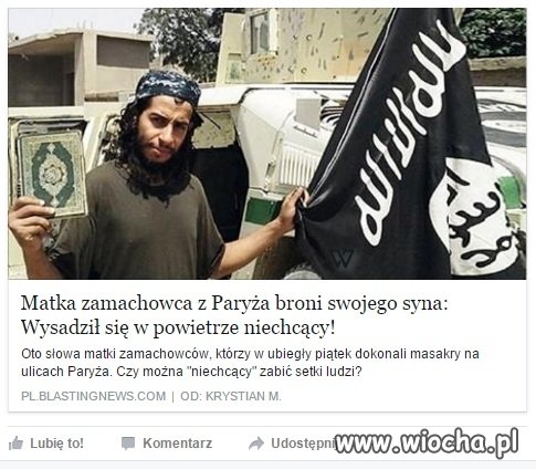 "Niechcący zabił 129 osób" 