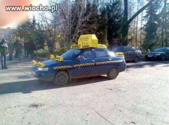 Dalej nie wiem czy to taxi