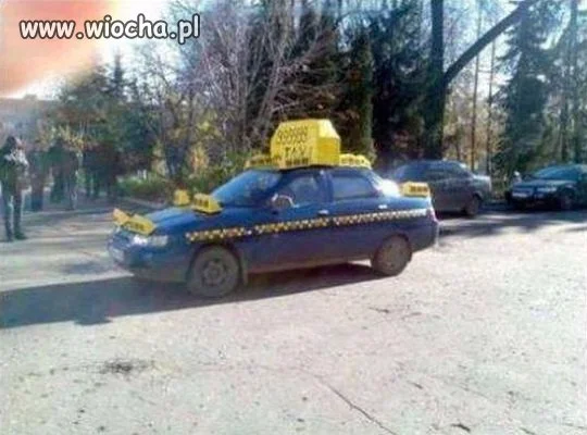 Dalej nie wiem czy to taxi