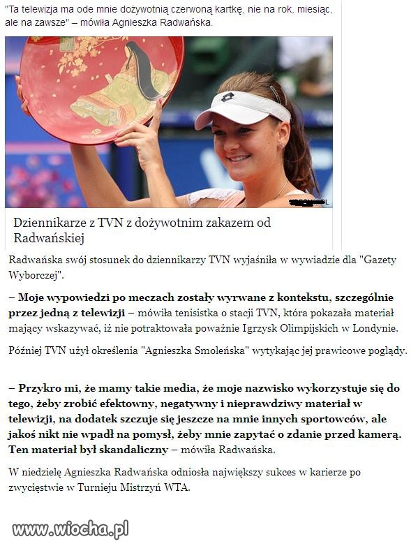 Dziennikarze z TVN z dożywotnim zakazem.