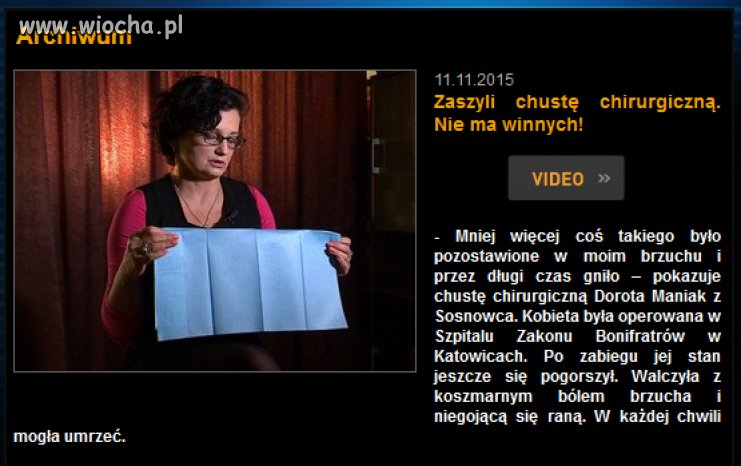 Oczywiście winnych brak