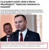 Nie chcą, żeby Prezydent brał udział w marszu...