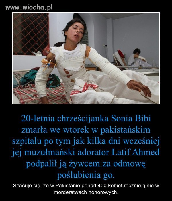 "Religia pokoju". Kolejny przykład.