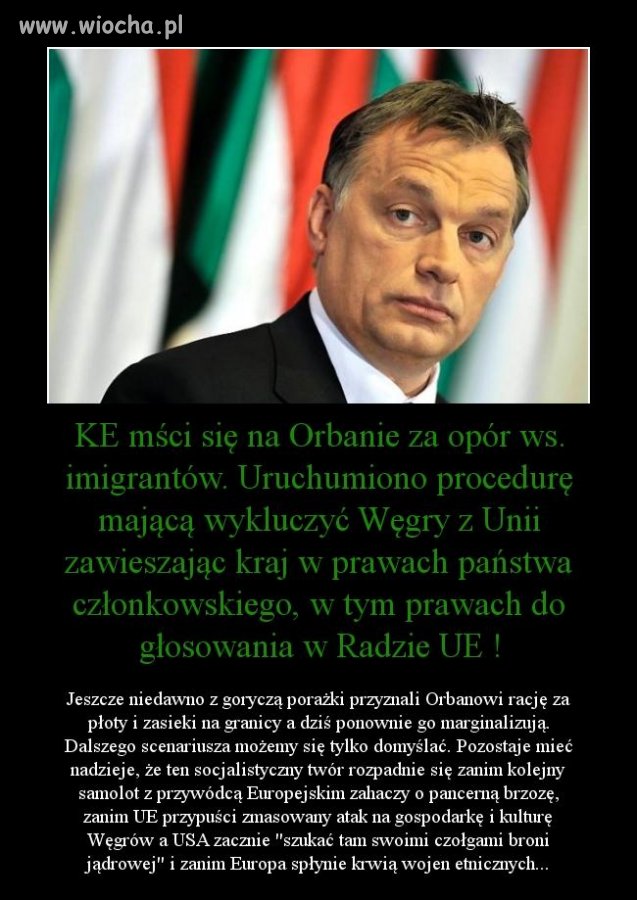 Hipokryzja UE ...