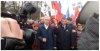 Andrzejek na marszu KOD