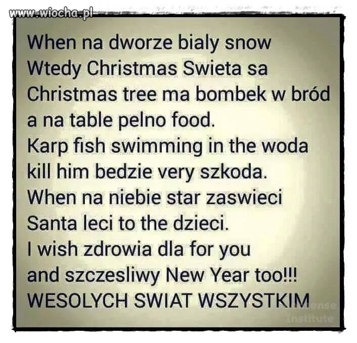 Świąteczna wieś językowa