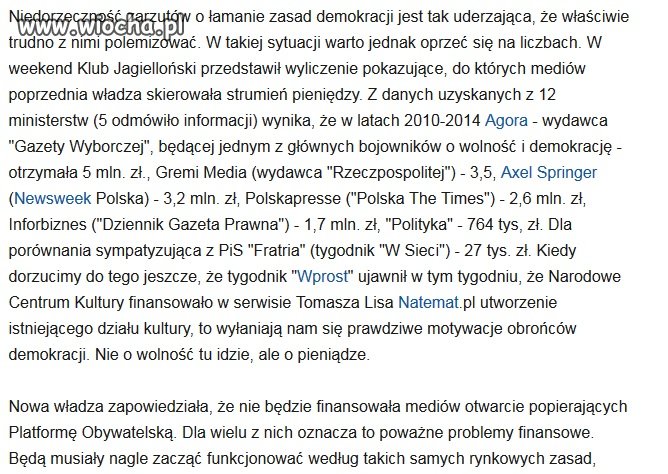 Zakłamane media - prawdziwe pobudki