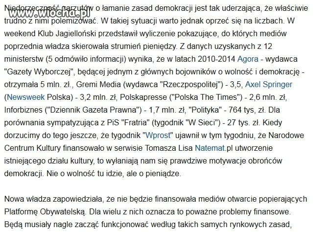 Zakłamane media - prawdziwe pobudki