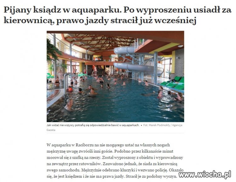 Będzie się miał z czego spowiadać. 