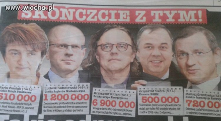 Tak się doi państwowe spółki: odprawa dla Wasiak ...