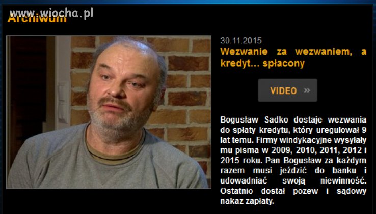 W Polsze to normalne