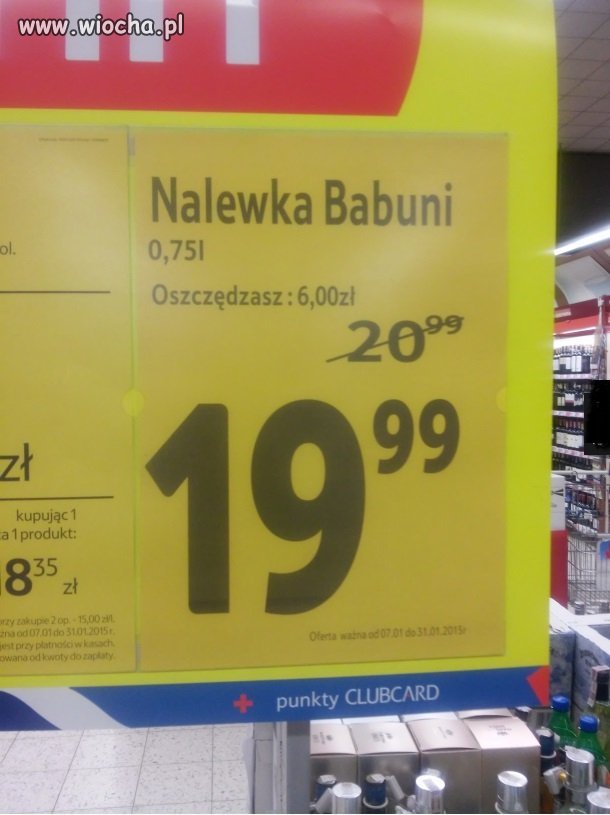 To była promocja.
