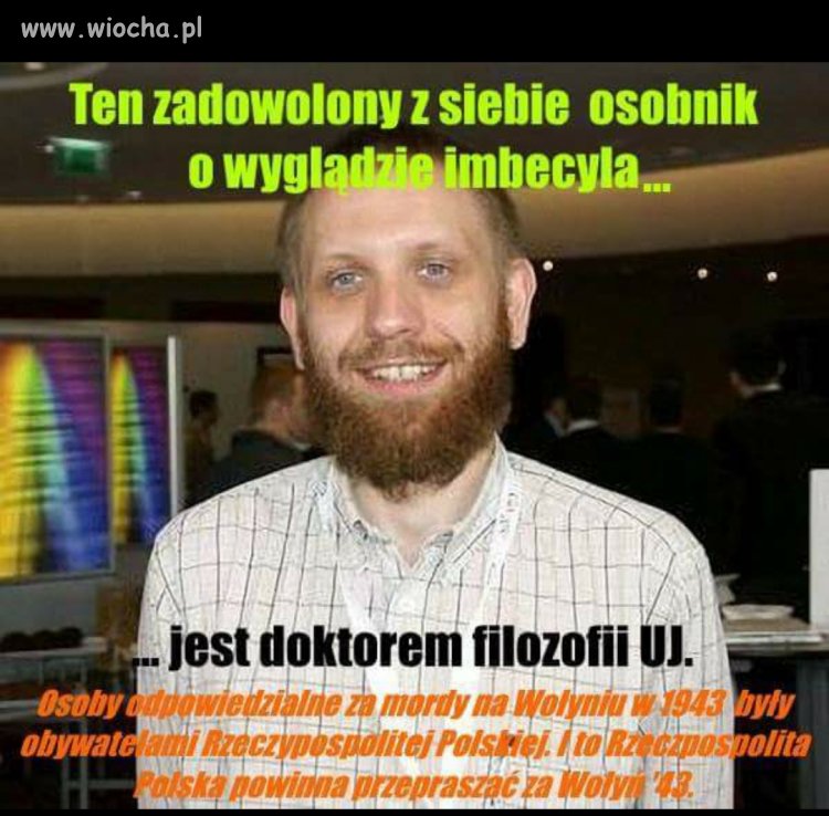 On jest doktorem filozofii UJ.