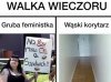 Walka wieczoru.