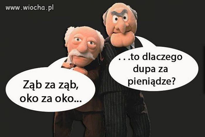 Mamona jedyny cel życia? Ciekawe jak skończy nasz świat