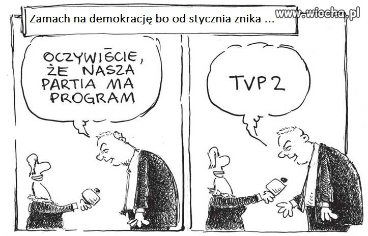 Cieszę się, że tuba propagandy znika z wizji