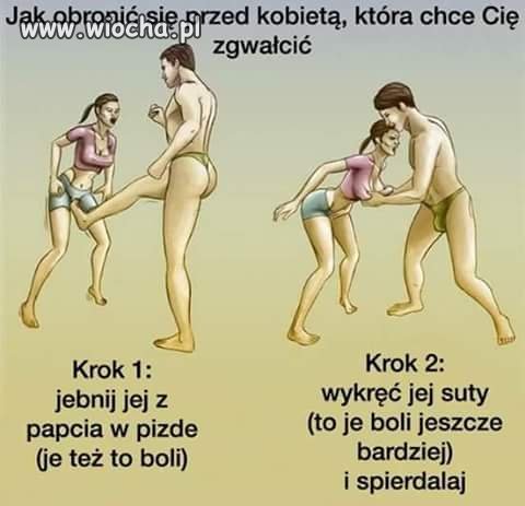 Jak obronić się przed gwałtem ze 