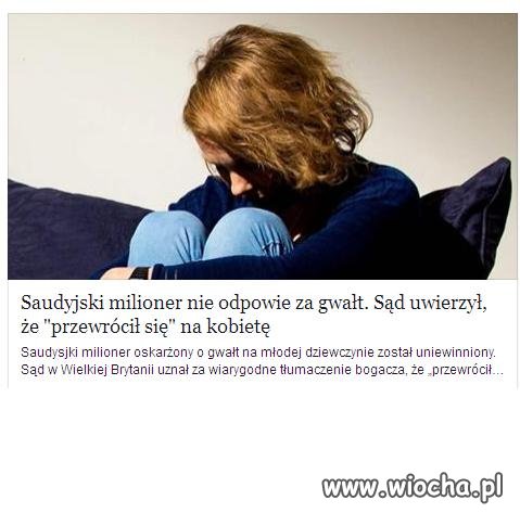 Milioner nie odpowie za gwałt.