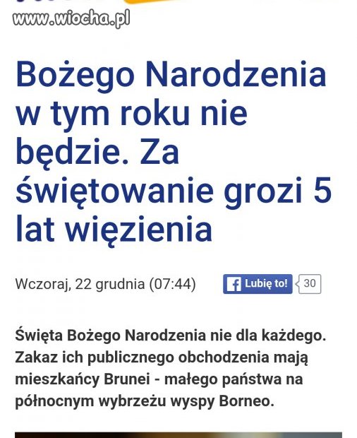 Kiedy takie słodkie informacje napłyną z Europy 