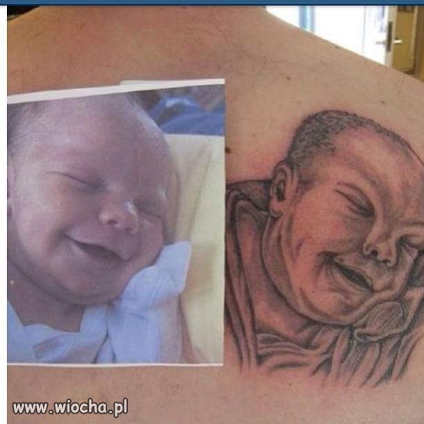 Cudny tatuaż