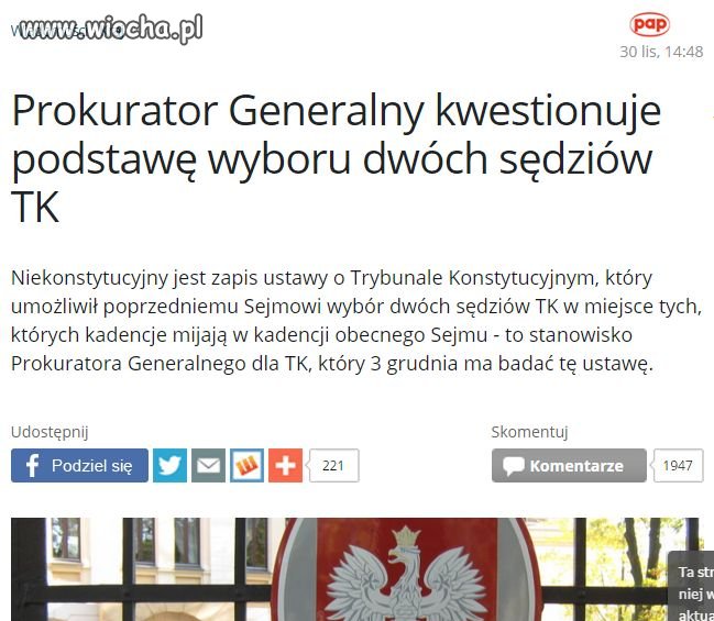 Teee KOD, sam prokurator kwestionuje