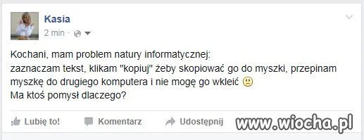 Problem z myszką...