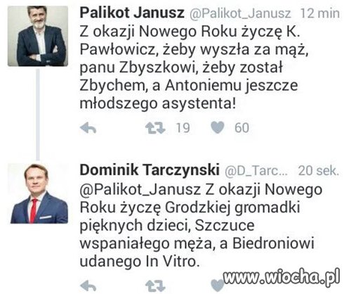 Polityczne życzenia noworoczne ...