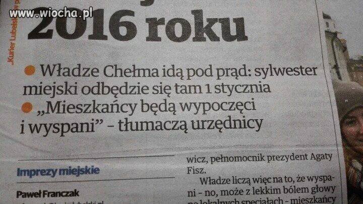 Sylwester w Chełmie  