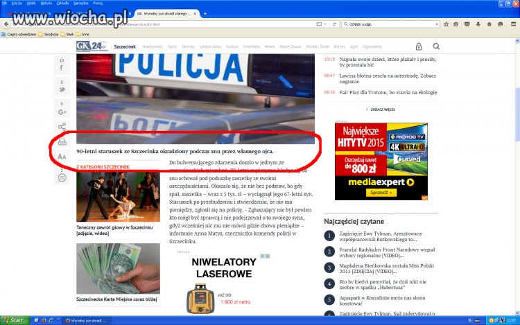 Ile lat ma ojciec ?