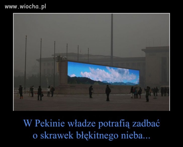 Chińczycy walczą ze smogiem