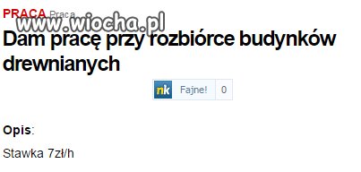 Oferta pracy Biłgoraj