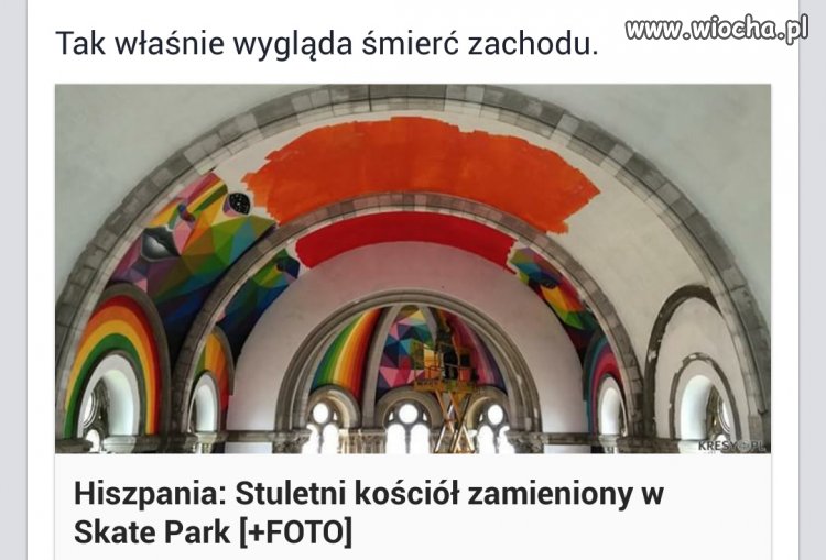 Tak wygląda upadek Europy. 
