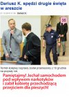 Nie "drugie" tylko "kolejnych 25" i nie w "areszcie" 