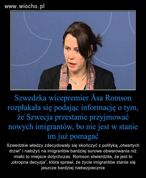 Oto do czego prowadzi wbijane do łba lewactwo.